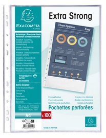 EXACOMPTA Prospekthülle Extra Strong, DIN A4, PP, genarbt