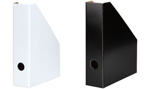 herlitz Stehsammler "Color", A4, schmal, weiß