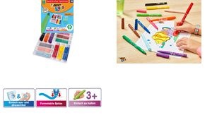 BIC KIDS Fasermaler Visacolor XL ecolutions, 96er Klassen-