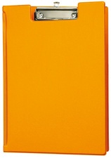 MAUL Klemmbrett-Mappe, DIN A4, mit Folienüberzug, gelb