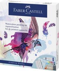 FABER-CASTELL Aquarellmal-Set, 18-teilig