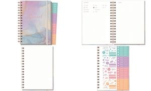 Häfft Spiral-Notizbuch Journal Fancy, DIN A5, dotted