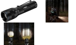 ANSMANN LED-Taschenlampe Adventure TA500BF, schwarz