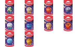Maped Spitzdose PLANET, Metallgehäuse, Blisterkarte