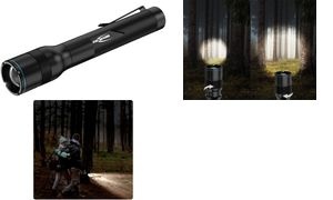 ANSMANN LED-Taschenlampe Adventure TA300BF, schwarz