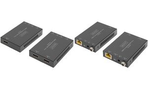 DIGITUS HDMI Extender Set, 4K/60Hz, 70 m, schwarz