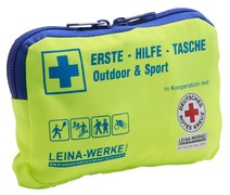 LEINA Erste-Hilfe-Tasche OUTDOOR & SPORT, Edition DRK, gelb