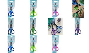 WEDO Bastelschere Gripy black, rund, Länge: 175 mm