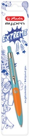 herlitz Druckkugelschreiber my.pen, pink/weiß