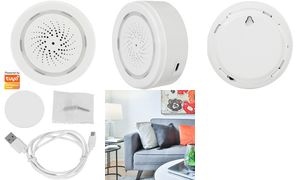 LogiLink Wi-Fi Smart Alarmsirene, 90 dB, weiß