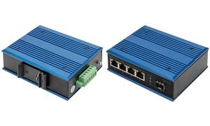 DIGITUS Industrial Gigabit Ethernet Switch, 4-Port