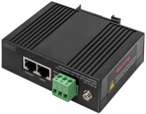 DIGITUS Industrial Gigabit Ethernet PoE Injektor