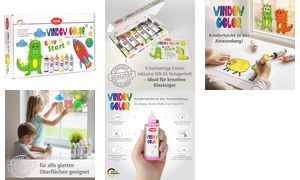 ViVA DECOR Viva KIDS Window Color Set "Easy Start"