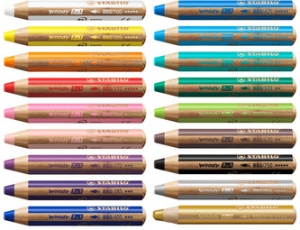 STABILO Multitalentstift woody 3 in 1, rund, türkis