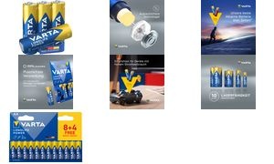 VARTA Alkaline Batterie "LONGLIFE POWER", Mignon AA, 8+4