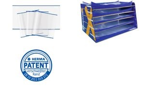 HERMA Buchschoner HERMÄX, Thekendisplay