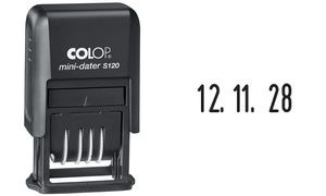 COLOP Datumstempel Mini-Dater S 120 SD, schwarz
