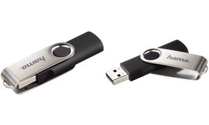 hama USB 2.0 Speicherstick Flash Drive "Rotate", 128 GB