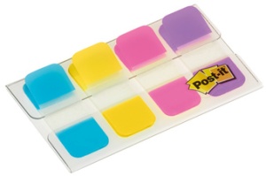 Post-it Haftmarker Index Strong Mini, 16 x 38 mm, 4-farbig