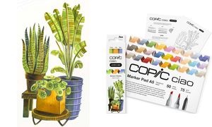 COPIC Marker ciao "LAYER & MIX Starter Set", Botanic