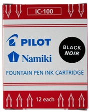 PILOT Tintenpatronen Namiki, für Füllhalter Capless, blau