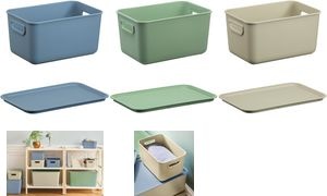 NHG Aufbewahrungsbox AKITA STORAGE S, PP, grün