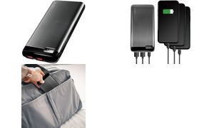 LogiLink Mobiler Zusatzakku, 10.000 mAh, 2x USB-A, 1x USB-C