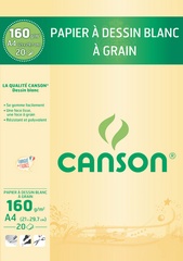 CANSON Malblock, DIN A4, 160 g/qm