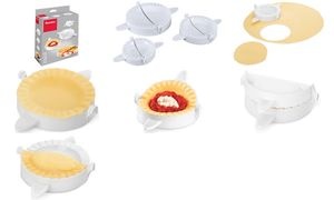 metaltex Ravioli- und Maultaschenformer, 3er Set, weiß