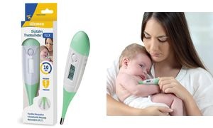Lifemed Fieberthermometer "Flex", weiß/grün