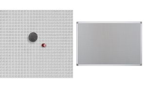 Bi-Office Kombitafel Maya, Filz / Stahlnetz, 900 x 600 mm