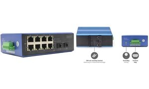 DIGITUS Industrial Gigabit Ethernet Switch, 8+2 Port