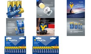 VARTA Alkaline Batterie "LONGLIFE POWER", Mignon AA, 10er