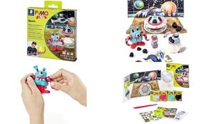 FIMO kids Modellier-Set Form & Play "Space Monster", Level 2