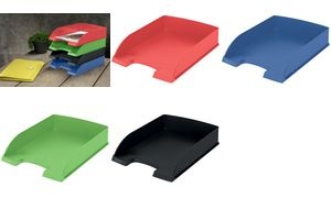 LEITZ Briefablage Recycle, A4, Polystyrol, blau