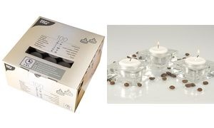 STARPAK Teelichter, Durchmesser: 38 mm, weiß