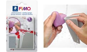 FIMO Schleifschwamm, auf Blisterkarte