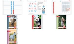 ROTH Hausaufgabenheft Kids für clevere Faule "Panda"