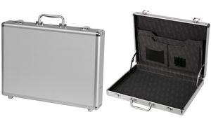 ALUMAXX Attaché-koffer "MINOR", Aluminum, silber