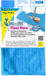 Peggy Perfect Microfaser Bodentuch "Floor Hero", blau