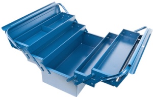 BRÜDER MANNESMANN Metall-Werkzeugkasten, Länge: 430 mm