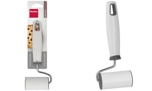 metaltex Teigroller, klein, Breite: 85 mm, grau / weiß