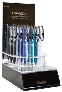 Pentel EnerGel Gel-Tintenroller Hi-Class, im Display