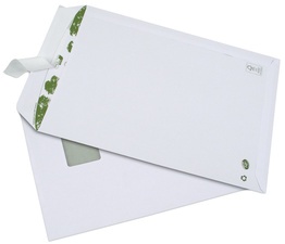 GPV Pochettes d'expédition ERA Pure, C4, avec fenêtre, blanc