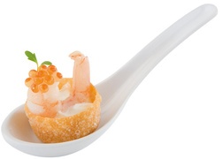 APS Fingerfoodlöffel FRIENDLY, 45 x 110 mm, schwarz