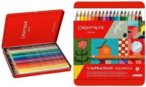 CARAN D'ACHE Buntstifte SUPRACOLOR SONDEREDITION, 18er Etui