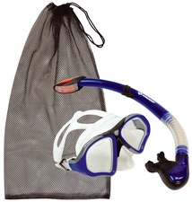 SCHILDKRÖT Schnorchel-Set "Pro Palau", 2-teilig, dunkelblau