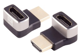 shiverpeaks BASIC-S HDMI-A Adapter, 90 Grad Winkel oben