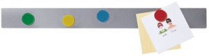 FRANKEN Magnetleiste, 50 x 1.00 mm, Edelstahl, selbstklebend
