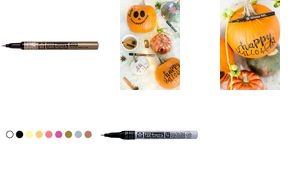 SAKURA Permanent-Marker Pen-Touch Extra Fein, fluo-rosa